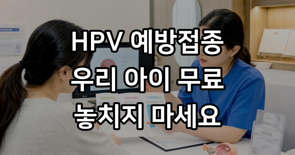 HPV예방접종