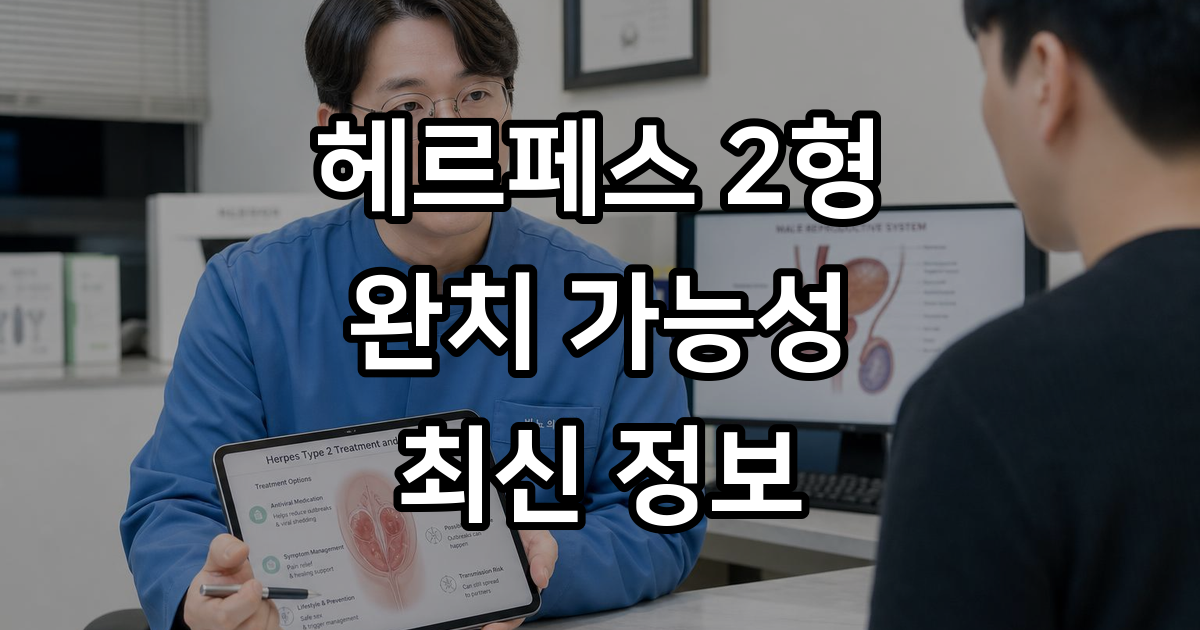 헤르페스 2형 완치