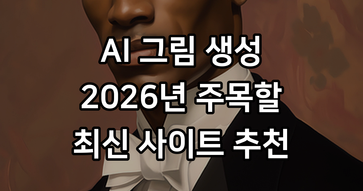 AI 그림 생성 사이트 추천