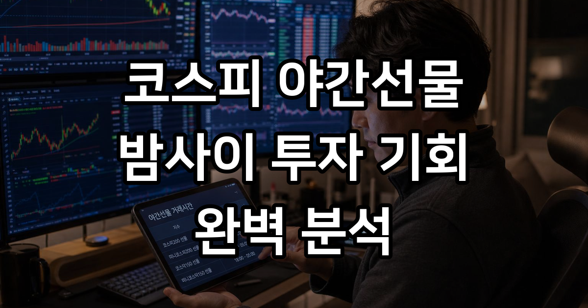 코스피 야간선물지수