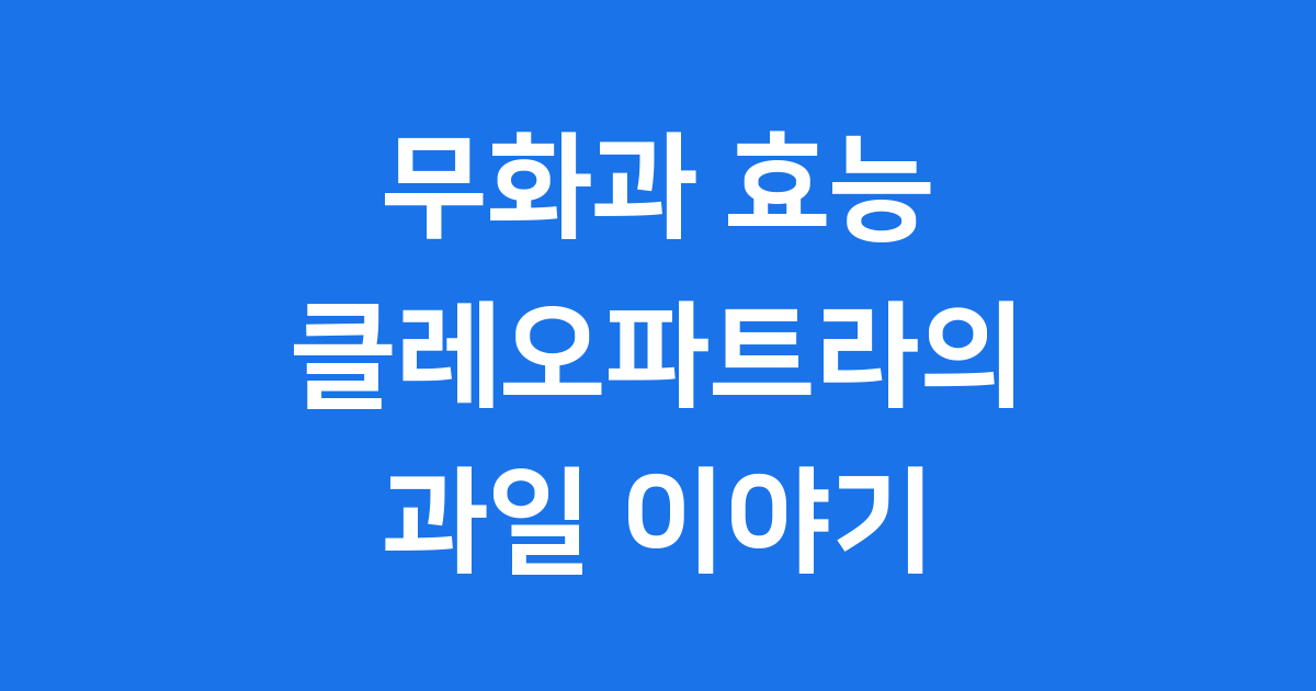 무화과 효능